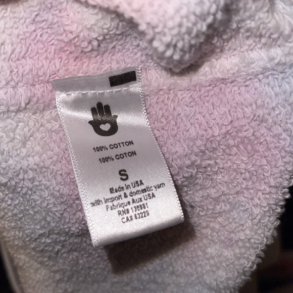 Spiritual gangster tie dye sweatshirt sweater happiness crewneck small hippie - Picture 9 of 9